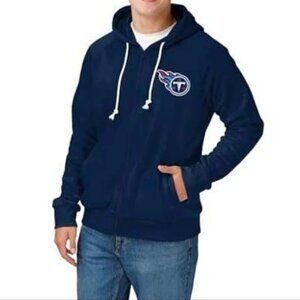 Tennessee Titans NWT FOCO Full-Zip Hoodie Men’s XL | NFL Licensed | Blue